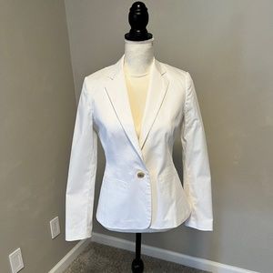 Banana Republic White Blazer Size 4